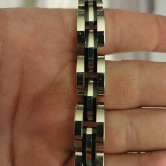 Men's silver bracelets - Picture 1 of 5